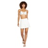 image:imageVolcom Womens Coco Ho Pleated Tennis Mini SkirtStar White