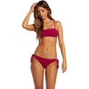 image:imageVolcom Womens Crop Bikini Top  Seamless Swim Top with Cropped Fit Adjustable Straps and Removable CupsWine