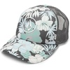 image:imageVolcom Womens Into Paradise Trucker Foam Snapback HatDark Grey 324