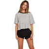 image:imageVolcom Womens Lived In Lounge Fleece Sweat Shorts Regular amp Plus SizeBlack1