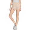 image:imageVolcom Womens Lived In Lounge Fleece Sweat Shorts Regular amp Plus SizeLight Peach