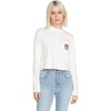image:imageVolcom Womens Pocket Dial Long Sleeve TeeStar White