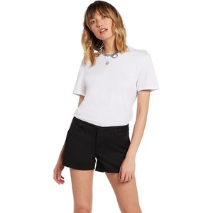 image:imageVolcom Womens Frochickie 3 Chino Short Regular amp Plus SizeBlack 1