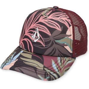 image:imageVolcom Womens Into Paradise Trucker Foam Snapback HatMulti S125