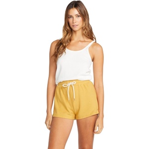 image:imageVolcom Womens Lived in Lounge Rib Fitted TankStar White 1