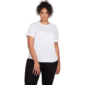 image:imageVolcom Womens One of Each Short Sleeve Crew Neck Tee Regular amp Plus SizeWhite