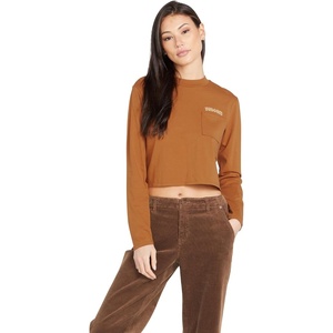 image:imageVolcom Womens Pocket Dial Long Sleeve TeeBronze