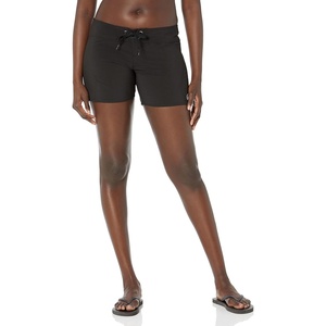 image:imageVolcom Womens Simply Solid 5Inch Swim Surf BoardshortBlack White