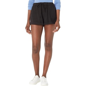 image:imageVolcom Womens Sunday Strut Elastic Waist ShortBlack Out 2