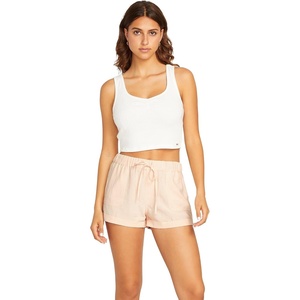 image:imageVolcom Womens Sunday Strut Elastic Waist ShortMelon