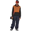 image:imageVolcom Mens Hydro Fleece Riding Hoodie  Waterrepellent Sweatshirt With Storm Hood amp ThumbholesCaramel