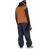 image:imageVolcom Mens Hydro Fleece Riding Hoodie  Waterrepellent Sweatshirt With Storm Hood amp ThumbholesCaramel