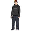 image:imageVolcom Mens Hydro Fleece Riding Hoodie  Waterrepellent Sweatshirt With Storm Hood amp ThumbholesMidnight