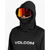 image:imageVolcom Mens Hydro Fleece Riding Hoodie  Waterrepellent Sweatshirt With Storm Hood amp ThumbholesMidnight