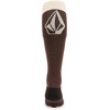image:imageVolcom Mens Synth Medium Weight Snowboard SockBrown S3