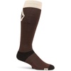 image:imageVolcom Mens Synth Medium Weight Snowboard SockBrown S3