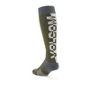 image:imageVolcom Mens Synth Medium Weight Snowboard SockMilitary S4