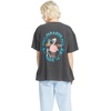image:imageVolcom Womens Stones Throw Short Sleeve Boyfriend Tee  Organic Cotton Jersey TShirtBlack