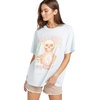 image:imageVolcom Womens Stones Throw Short Sleeve Boyfriend Tee  Organic Cotton Jersey TShirtChlorine