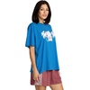 image:imageVolcom Womens Stones Throw Short Sleeve Boyfriend Tee  Organic Cotton Jersey TShirtRoyal