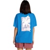 image:imageVolcom Womens Stones Throw Short Sleeve Boyfriend Tee  Organic Cotton Jersey TShirtRoyal