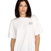 image:imageVolcom Womens Stones Throw Short Sleeve Boyfriend Tee  Organic Cotton Jersey TShirtStar White