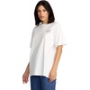 image:imageVolcom Womens Stones Throw Short Sleeve Boyfriend Tee  Organic Cotton Jersey TShirtStar White