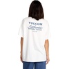 image:imageVolcom Womens Stones Throw Short Sleeve Boyfriend Tee  Organic Cotton Jersey TShirtStar White