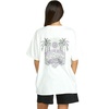 image:imageVolcom Womens Stones Throw Short Sleeve Boyfriend Tee  Organic Cotton Jersey TShirtStar White White