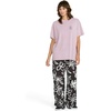 image:imageVolcom Womens Stones Throw Short Sleeve Boyfriend Tee  Organic Cotton Jersey TShirtViolet Ice