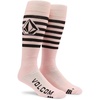 image:imageVolcom Mens Kootney Lightweight Snowboard Ski SockParty Pink S3
