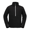 image:imageVolcom Mens Polar Fleece Mock Neck 12 Zip Snowboard Ski BaselayerBlack S4