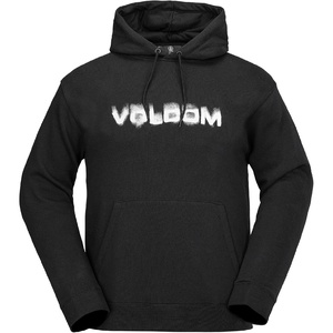 image:imageVolcom Mens Hydro Fleece Riding Hoodie  Waterrepellent Sweatshirt With Storm Hood amp ThumbholesBlack