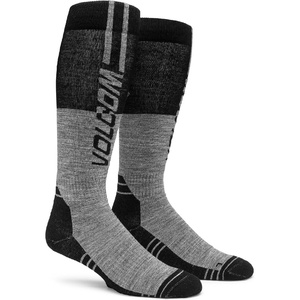 image:imageVolcom Mens Kootney Lightweight Snowboard Ski SockHeather Grey S5
