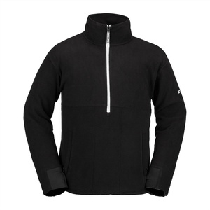 image:imageVolcom Mens Polar Fleece Mock Neck 12 Zip Snowboard Ski BaselayerBlack S4