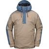 image:imageVolcom Mens Arthur Longo 20k Pullover Anarok Hooded Snowboard JacketChestnut Brown S5