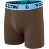 image:imageVolcom Mens Boxer Briefs 3 Pack Poly Spandex Performance FLYLESS Support Boxer Briefs UnderwearBlackCamouflageBrown