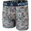 image:imageVolcom Mens Boxer Briefs 3 Pack Poly Spandex Performance FLYLESS Support Boxer Briefs UnderwearBlackCamouflageBrown
