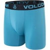 image:imageVolcom Mens Boxer Briefs 3 Pack Poly Spandex Performance FLYLESS Support Boxer Briefs UnderwearMulticoloredMuted BlueBright Teal