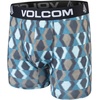 image:imageVolcom Mens Boxer Briefs 3 Pack Poly Spandex Performance FLYLESS Support Boxer Briefs UnderwearMulticoloredMuted BlueBright Teal