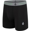 image:imageVolcom Mens Boxer Briefs 5 Pack Poly Spandex Performance Boxer Briefs UnderwearCharcoalwhtBlueBlackGreyBlack