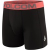 image:imageVolcom Mens Boxer Briefs Poly Spandex Performance Boxer Briefs Underwear with Comfort Flex Side Panel Sleek Modern LookBlueCyanCoralBlack