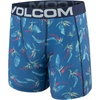 image:imageVolcom Mens Boxer Briefs Poly Spandex Performance Boxer Briefs Underwear with Comfort Flex Side Panel Sleek Modern LookNavyCyanCoralBlack