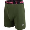 image:imageVolcom Mens Boxer Briefs Poly Spandex Performance Boxer Briefs UnderwearMultiBlackHunter GreenBlack