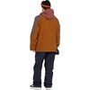 image:imageVolcom Mens Brighton Pullover Anarok Hooded Snowboard JacketCaramel