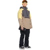 image:imageVolcom Mens Brighton Pullover Anarok Hooded Snowboard JacketChestnut Brown