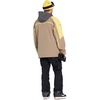 image:imageVolcom Mens Brighton Pullover Anarok Hooded Snowboard JacketChestnut Brown