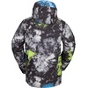 image:imageVolcom Mens Brighton Pullover Anarok Hooded Snowboard JacketTie Dye