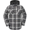 image:imageVolcom Mens Field Insulated Flannel Hooded Snowboard Shirt JacketStone S5