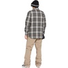 image:imageVolcom Mens Field Insulated Flannel Hooded Snowboard Shirt JacketStone S5